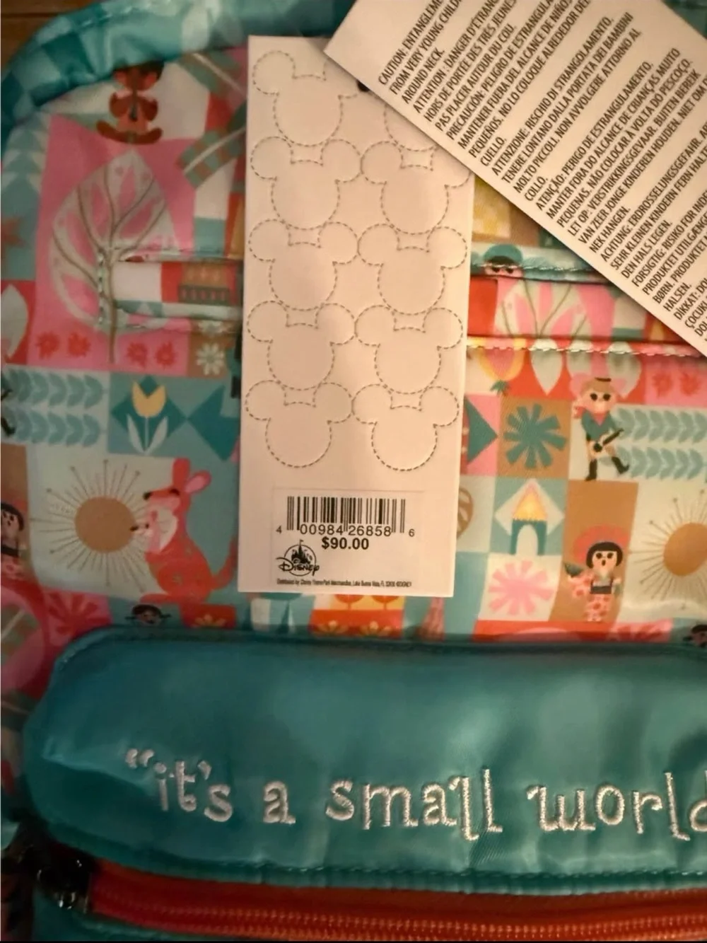 NWT Lug It’s a small world backpack